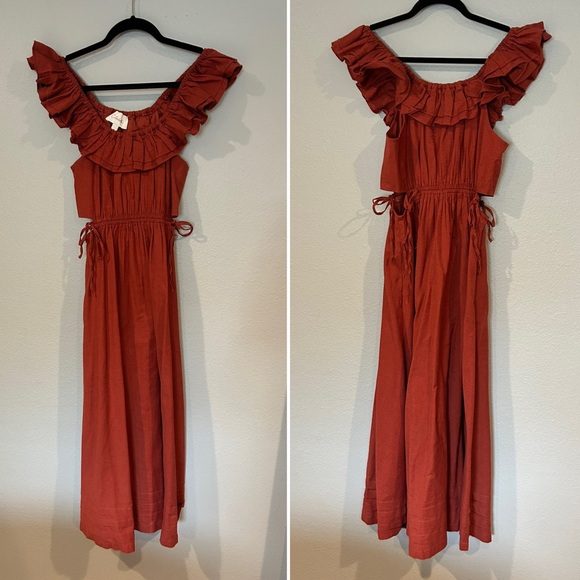 Cleobella cut out dress.  Size M.  New without tags - Picture 4 of 7